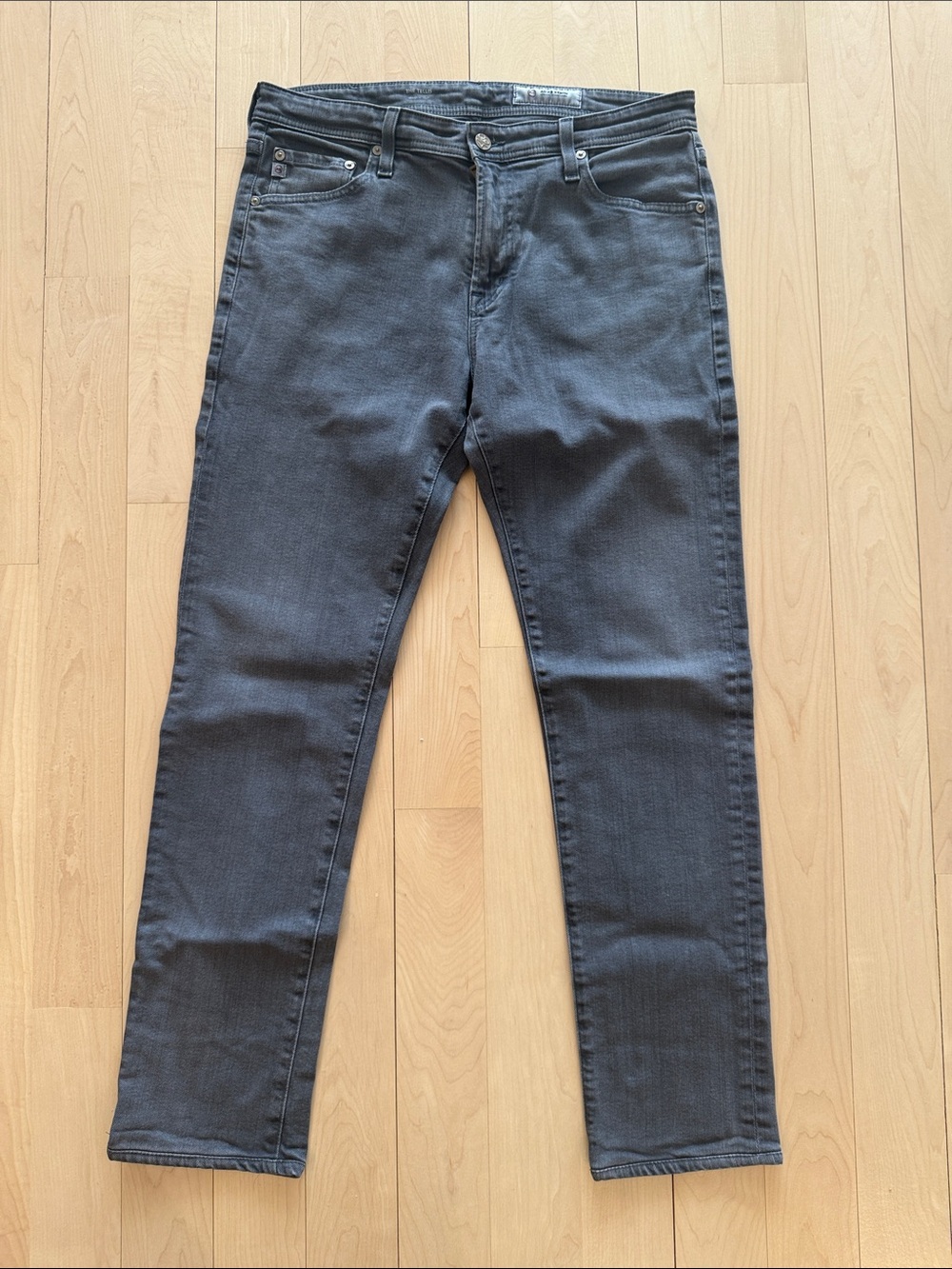 Men’s AG Tellis 33R Slim Slim Jeans in Washed Gray